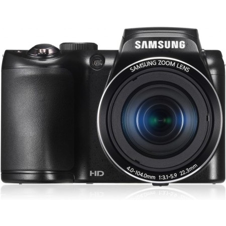 Samsung WB WB100 Cámara compacta 16.2MP CCD 4608 x 3456Pixeles Negro - Cámara Digital (16,2 MP, 4608 x 3456 Pixeles, CCD, 26x,