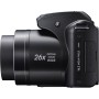 Samsung WB WB100 Cámara compacta 16.2MP CCD 4608 x 3456Pixeles Negro - Cámara Digital (16,2 MP, 4608 x 3456 Pixeles, CCD, 26x,