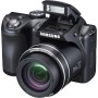 Samsung WB WB100 Cámara compacta 16.2MP CCD 4608 x 3456Pixeles Negro - Cámara Digital (16,2 MP, 4608 x 3456 Pixeles, CCD, 26x,