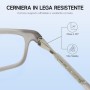NEW VISION Gafas Presbicia Hombre, Gafas de Presbicia Cierre Imán, Longitud Ajustable, Gafas De Lectura para Hombre y Mujer,