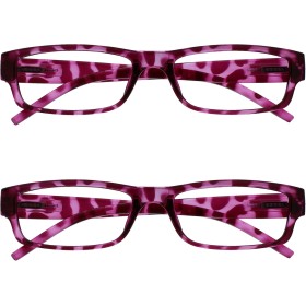 La Compañía Gafas De Lectura Rosa Concha Ligero Cómodo Lectores Valor Pack 2 Estilo Diseñador Hombres Mujeres UVR2PK032PK +1,00