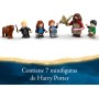LEGO Harry Potter Cabaña de Hagrid: Una Visita Inesperada Maqueta de Casa de Construcción y 7 Personajes de Juguete, Juego de