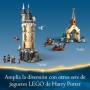 LEGO Harry Potter Cabaña de Hagrid: Una Visita Inesperada Maqueta de Casa de Construcción y 7 Personajes de Juguete, Juego de