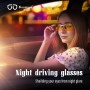 Bloomoak Gafas para Conducción Nocturna, Gafas de Sol para Conducir de Noche, Lentes Amarillas para Conducir de Noche Hombres y
