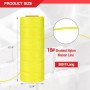 Goldblatt Cuerda de Albañil 18 x 153 m, Hilo de Albañil de Nailon Trenzado, Cordón Trenzado de Nylon de Amarillo Fluorescente,