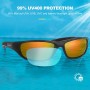 Duduma Gafas de Sol para Hombre Polarizadas Gafas de Sol Deportivas TR8116