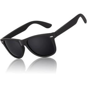 LINVO Gafas de Sol Hombre Mujer Polarizadas Gafas de Conducir con Protección UV Estilo Retro 80's Marca de Diseño Gafas de Sol
