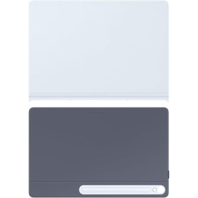 SAMSUNG Smart Book Cover Funda para Tablet Tipo Libro posicionable con Doble visualización para Galaxy Tab S10 FE+, Azul