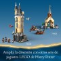 LEGO Harry Potter Cabaña de Hagrid: Una Visita Inesperada Maqueta de Casa de Construcción y 7 Personajes de Juguete, Juego de