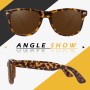 LINVO Gafas de Sol Hombre Mujer Polarizadas Gafas de Conducir con Protección UV Estilo Retro 80's Marca de Diseño Gafas de Sol