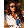 LINVO Gafas de Sol Hombre Mujer Polarizadas Gafas de Conducir con Protección UV Estilo Retro 80's Marca de Diseño Gafas de Sol