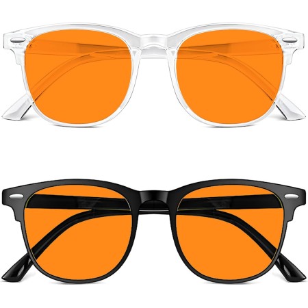 Solmoon Gafas Filtro Luz Azul Unisex, Antifatiga y Anti-Azules para Gaming y Lectura, Lentes Antireflejo, Reducen Fatiga Visual