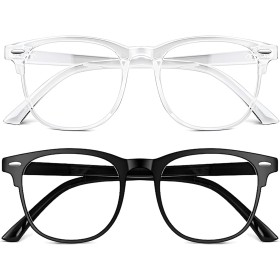 Solmoon Gafas Filtro Luz Azul Unisex, Antifatiga y Anti-Azules para Gaming y Lectura, Lentes Antireflejo, Reducen Fatiga Visual