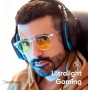 Solmoon Gafas Filtro Luz Azul Unisex, Antifatiga y Anti-Azules para Gaming y Lectura, Lentes Antireflejo, Reducen Fatiga Visual