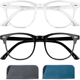 Solmoon Gafas Filtro Luz Azul Unisex, Antifatiga y Anti-Azules para Gaming y Lectura, Lentes Antireflejo, Reducen Fatiga Visual