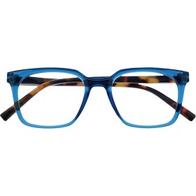 OPULIZE KOI Gafas de Lectura - Elegante Marco Rectangular Ancho - Visión Óptima - Hombre Mujer - Bisagras de Muelle - R50