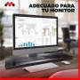 Meliconi Rotobase Elite M, Soporte Giratorio para Monitor y TV, Base Giratoria 360°, Carga 70 Kg, Cristal Templado, Negro