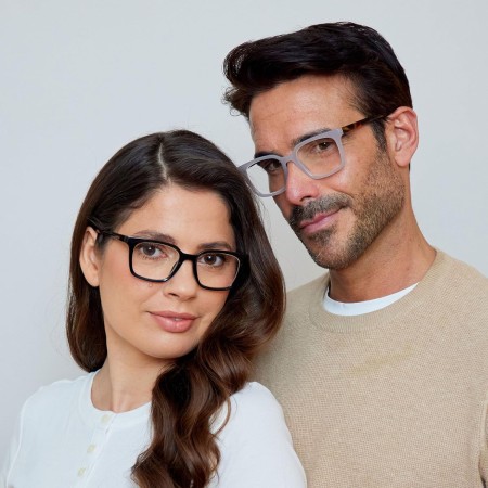OPULIZE KOI Gafas de Lectura - Elegante Marco Rectangular Ancho - Visión Óptima - Hombre Mujer - Bisagras de Muelle - R50