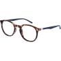 OPULIZE Met Gafas de Lectura 4-Pack Montura Redonda Negra Marrón Gris Resistente a Arañazos Bisagras de Muelle Ordenador Gaming