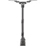SOPORTE DE PARED AISENS PARA PANTALLAS 13P A 42P HASTA 20KG BRAZO EXTENSIBLE GIRATORIO INCLINABLE NEGRO WT42TSLE-011