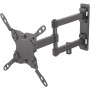 SOPORTE DE PARED AISENS PARA PANTALLAS 13P A 42P HASTA 20KG BRAZO EXTENSIBLE GIRATORIO INCLINABLE NEGRO WT42TSLE-011
