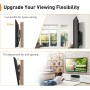 Perlegear Soporte de Pared para TV 26 a 65 Pulgadas - Soporte de Televisores en Pared Inclinable con Carga de 45 kg, VESA máx.