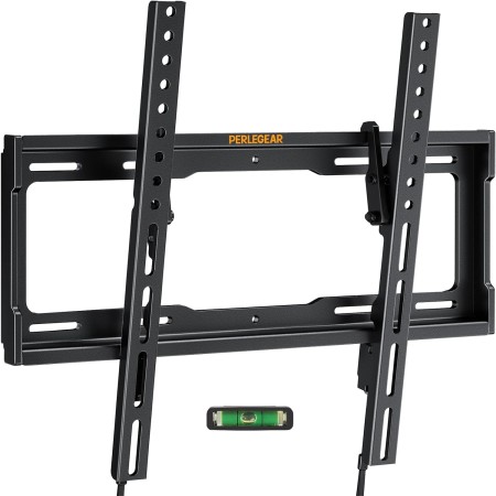 Perlegear Soporte de Pared para TV 26 a 65 Pulgadas - Soporte de Televisores en Pared Inclinable con Carga de 45 kg, VESA máx.