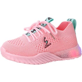 Zapatillas Verano Niños Niños Niños Casual Zapatos Niñas Deporte Niños Baby Letter Run Luminous Baby Shoes Zapatillas Hombres