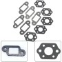 Kit completo de juntas para silenciador y carburador, 10 piezas compatibles con modelos de motosierra MS210, MS230, MS250