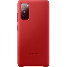 Samsung EF-PG780TREGEU - Silicone Cover para Galaxy S20 FE, rojo