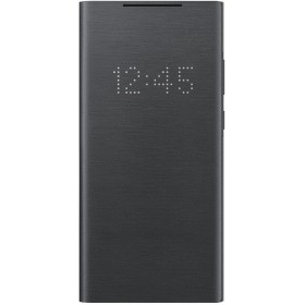 Samsung Funda Galaxy Note20 con visión LED y Soporte para Tarjetas, Color Negro