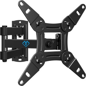 Soporte de TV Pared Articulado Inclinable Y Giratorio – Soporte De TV para Pantallas De 13-42” TV – MAX VESA 200x200mm, para