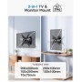 Soporte de TV Pared Articulado Inclinable Y Giratorio – Soporte De TV para Pantallas De 13-42” TV – MAX VESA 200x200mm, para