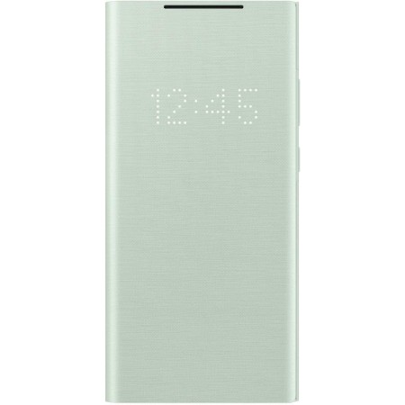 Samsung Funda Galaxy Note20 con visión LED y Soporte para Tarjetas, Color Negro