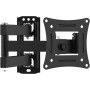 GRIFEMA GB1009-1 Soporte TV Pared para 10-27" Giratorio Inclinable y Extensible, Universal Soporte Monitor Pared, Carga Hasta