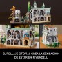 LEGO Icons EL SEÑOR DE LOS Anillos: RIVENDEL - Regalo por el Día del Padre - Maqueta para Construir de la Tierra Media - Gran