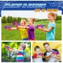 Diana Electrónico con Pistola Juguete, Objetivo de Tiro para Nerf con Restablecimiento Automático, 20 Dardos Juego Infantil,