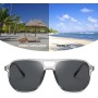 FEISEDY Retro 70s Gafas de Sol Cuadradas Mujer Hombre Vintage Gafas Clásicas con Doble Puente Protección UV400 B2835