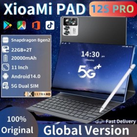 Xioami-Tableta 12S Pro Original, dispositivo con 22GB + 2T, 11 pulgada