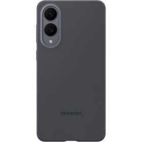 Samsung Funda de Silicona para Galaxy S25 Edge, Color Negro