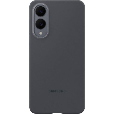 Samsung Funda de Silicona para Galaxy S25 Edge, Color Negro