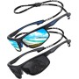 Perfectmiaoxuan Gafas de sol polarizadas deportivas hombre mujer conducción pesca senderismo Ciclismo Alpinismo Vacaciones