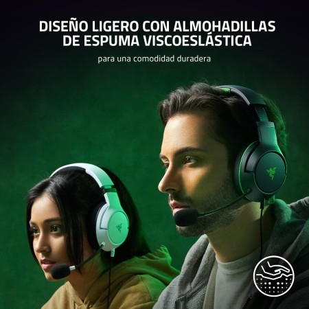 Razer Kaira X - Auriculares de Juego con Cable para Xbox Series X|S + PC + Mac + Switch + Mobile (Controladores de 50 mm,