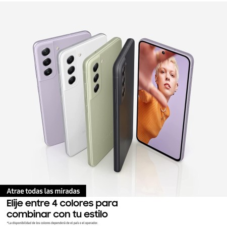 Samsung Galaxy S21 FE 5G (128 GB) Color Grafito chipset 2022 – Teléfono Móvil Android, Smartphone Libre (Versión Española)