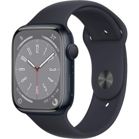 Apple Watch Series 8 (GPS, 45mm) Reloj Inteligente con Caja de Aluminio en Color Medianoche - Correa Deportiva en Color