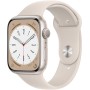 Apple Watch Series 8 (GPS, 45mm) Reloj Inteligente con Caja de Aluminio en Color Medianoche - Correa Deportiva en Color