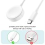 Cargador para Apple Watch, Cargador USB C Inalámbrico Magnético Rápido para iwatch, Cable de Carga Portátil Tipo C de 1m para