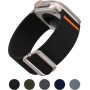 Higgs Correa Compatible con Correa Apple Watch 44mm 46mm 45mm 42mm Ultra/Ultra 2 49mm Hombre Mujer, Pulsera Nylon Deportiva