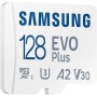 Tarjeta de Memoria Micro SD con Adaptador Samsung EVO Plus 2023 128 GB