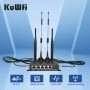 KuWFi-enrutador WiFi inalámbrico 4G LTE, 150Mbps, función de firewall 